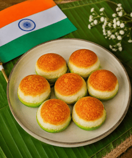 Tricolour Paniyaram | Tricolour Appe | Indian Tricolour Snack | Vegetable Paniyaram — recipe by Renu Dalal